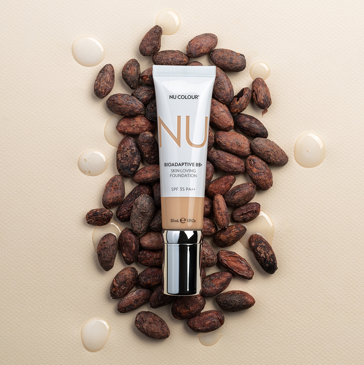 Nu Colour Bioadaptive* BB+ Skin Loving Foundation - Medium Ochre Nu Colour Bioadaptive* BB+ Skin Loving Foundation - Medium Ochre