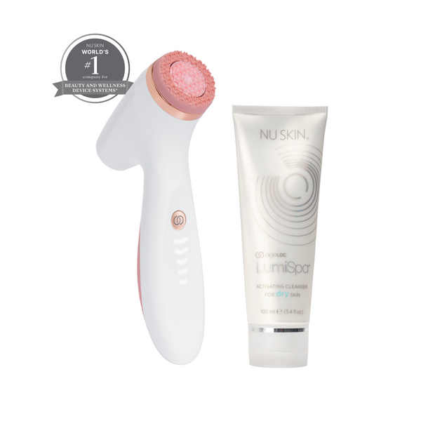 Čisticí sada ageLOC LumiSpa iO Rose Gold Cleansing Kit – pro suchou pleť Čisticí sada ageLOC LumiSpa iO Rose Gold Cleansing Kit – pro suchou pleť
