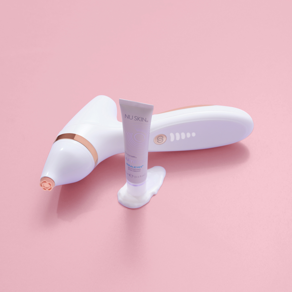 LumiSpa iO Rose Gold Accent a ageLOC LumiSpa IdealEyes - Sada péče o oči